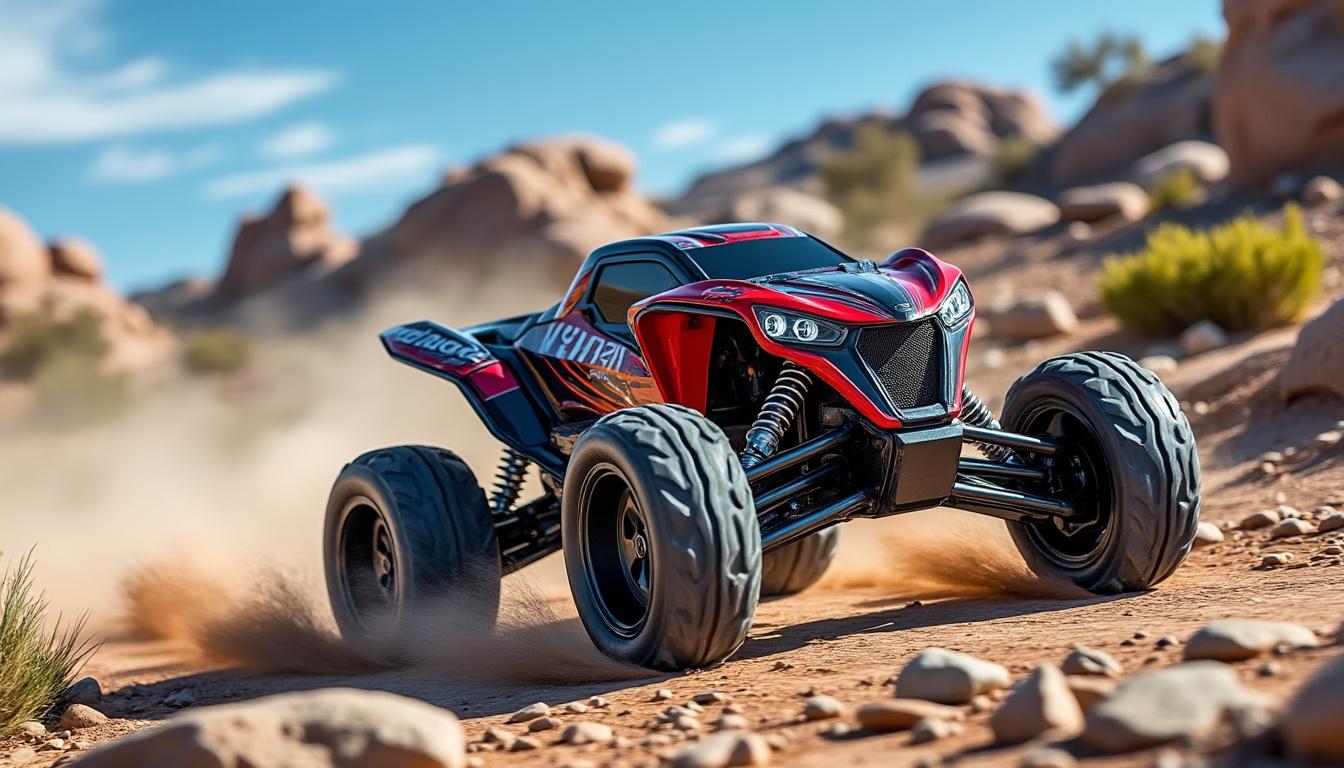 plongez dans l'univers de la moto tout-terrain rc vmx 450 brushless venom, une véritable prouesse technologique. conçue pour les passionnés d'aventure, cette moto allie performance et innovation pour des sensations fortes à chaque virage.