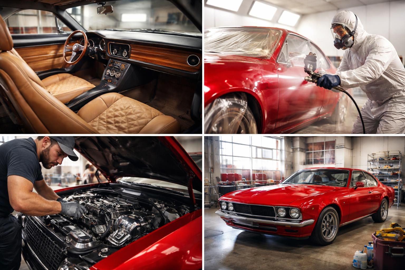 découvrez comment rénover votre voiture efficacement en suivant l'ordre des interventions : intérieur, peinture, mécanique, pour un résultat optimal et durable.