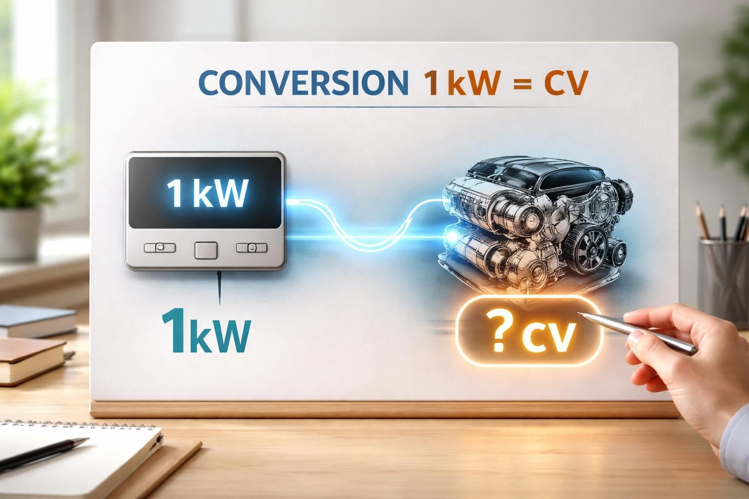 découvrez comment convertir facilement 1 kw en chevaux-vapeur (cv) grâce à notre guide simple et clair. maîtrisez les bases de cette transformation essentielle.